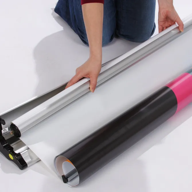Rapid Change Retractable Banner Display