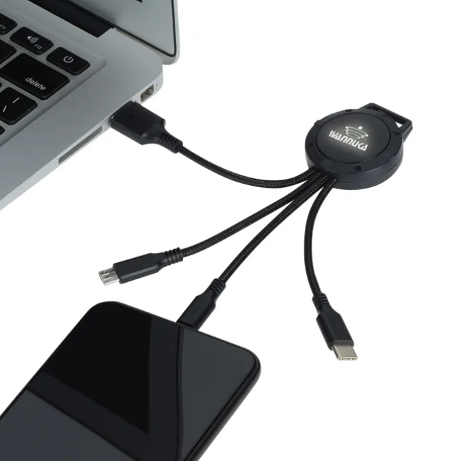 Rav Charging Cable - Light-Up Logo