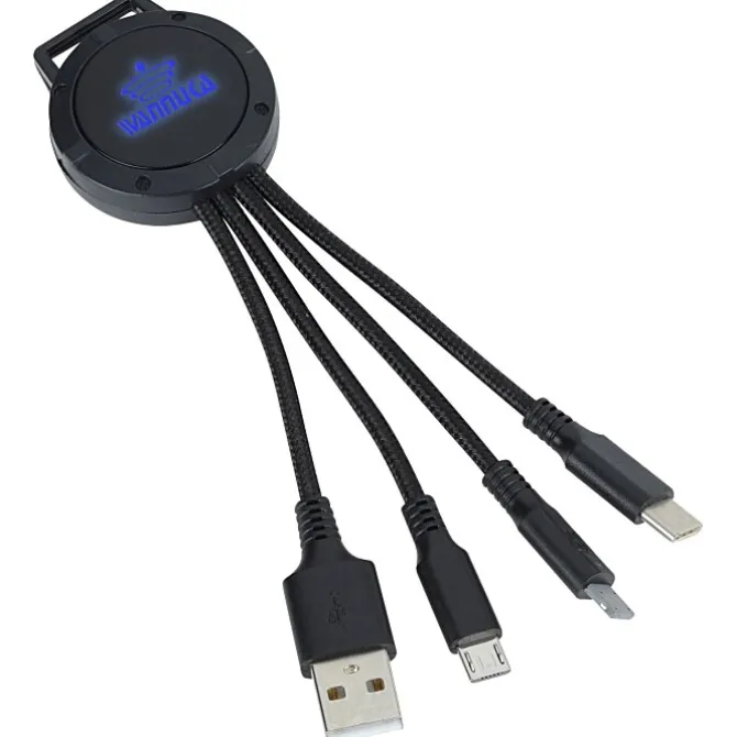Rav Charging Cable - Light-Up Logo