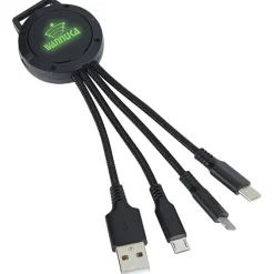 Rav Charging Cable - Light-Up Logo