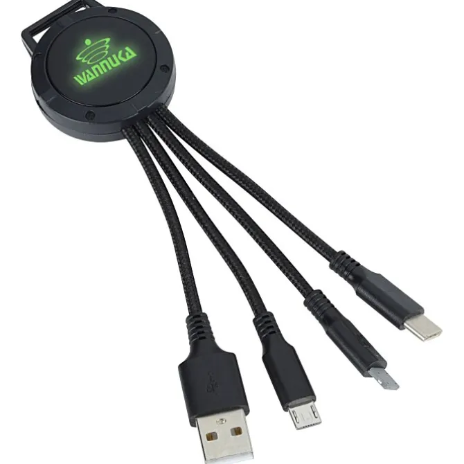 Rav Charging Cable - Light-Up Logo