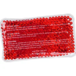 Rectangle Aqua Pearls Hot/Cold Pack