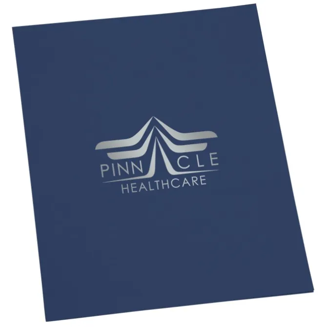 Recycled Paper Two-Pocket Presentation Folder
