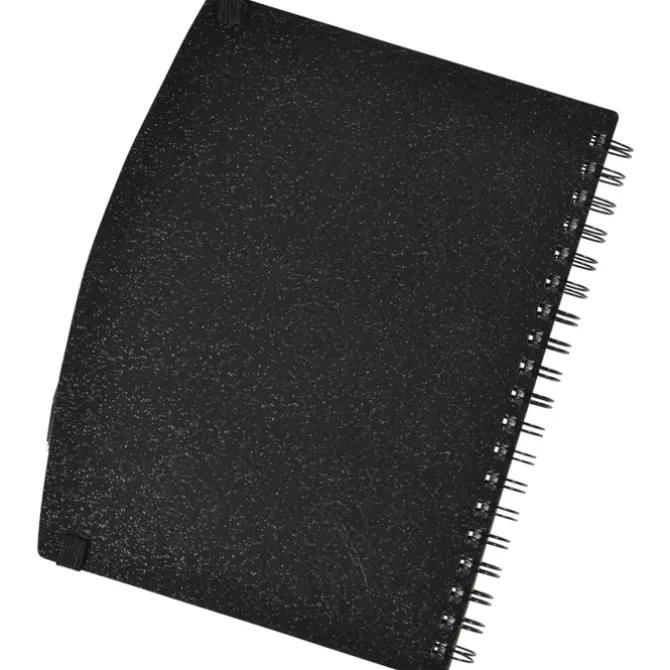 Recycled Spiral Journal with Pen - 10 inches x 7 inches