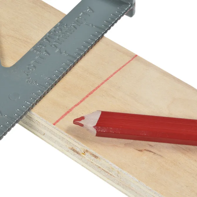 Red Lead Carpenter Pencil - 24 hr