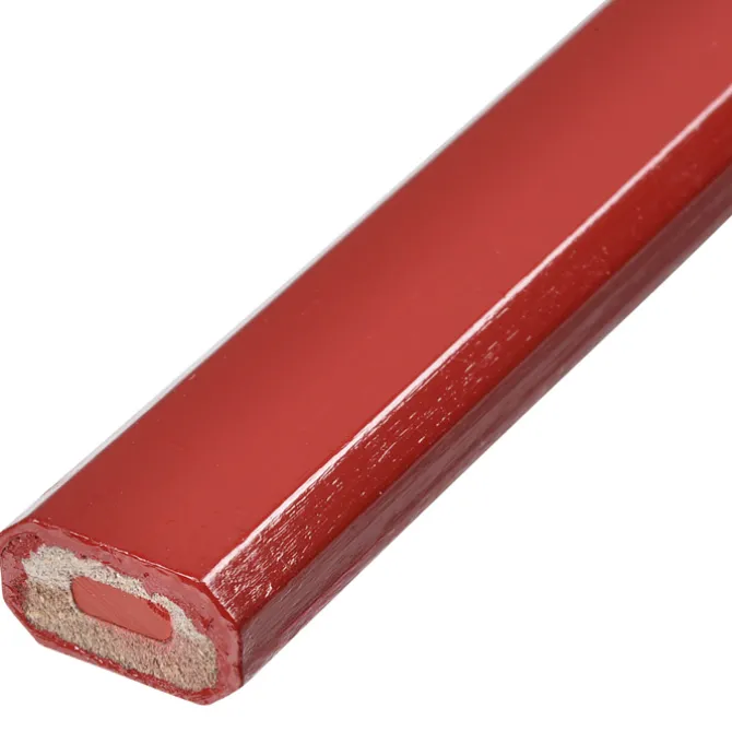 Red Lead Carpenter Pencil - 24 hr