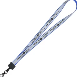 Reflective Lanyard - 3/4 inch - 32 inches - Metal Lobster Claw
