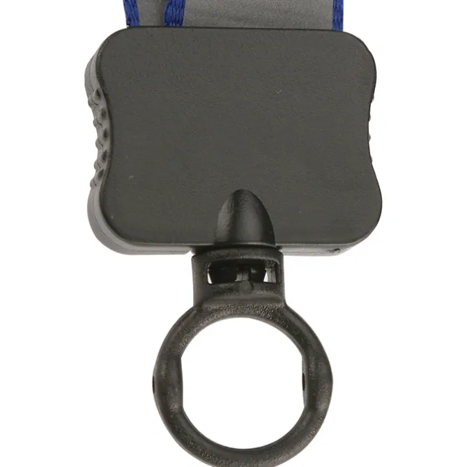Reflective Lanyard - 3/4 inch - 32 inches - Plastic O-Ring