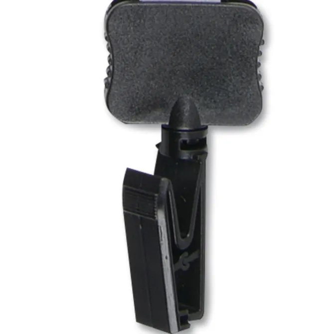Reflective Lanyard - 3/4 inch - 32 inches - Plastic Bulldog Clip
