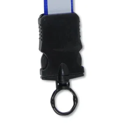 Reflective Lanyard - 3/4 inch - 32 inches - Snap Buckle Release