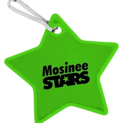 Reflective Zipper Pull - Star