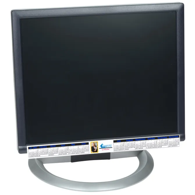 Removable Computer Calendar - Full Color