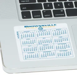 Removable Laptop Calendar - 3-1/4 inches x 3-3/4 inches - Full Color