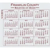 Removable Laptop Calendar - 3 1/4 inches x 3 3/4 inches