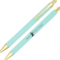 Renewal Soft Touch Gel Metal Pen