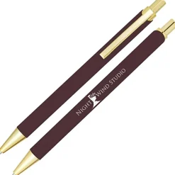Renewal Soft Touch Gel Metal Pen