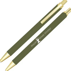 Renewal Soft Touch Gel Metal Pen