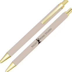 Renewal Soft Touch Gel Metal Pen