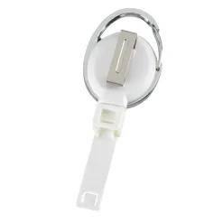 Replay Carabiner Retractable Badge Holder with Slip Clip - Opaque - Full Color