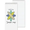 Reporter Top Bound Notebook - 8 1/4 inches x 4 inches - FC