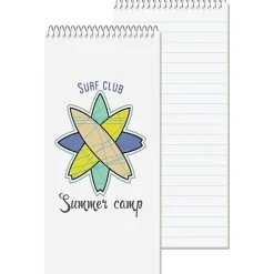 Reporter Top Bound Notebook - 8 1/4 inches x 4 inches - FC