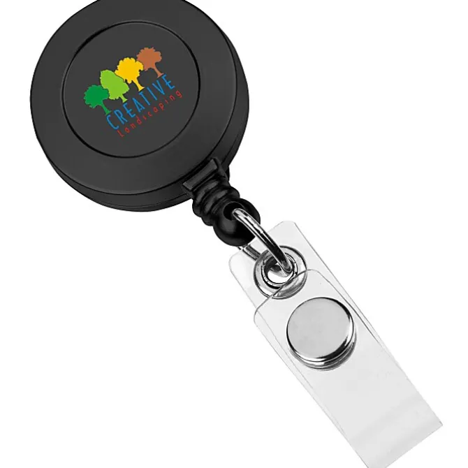 Retractable Badge Holder with Slip Clip - 24 hr