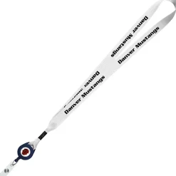 Retractable Polyester Lanyard - 3/4 inch - 32 inches