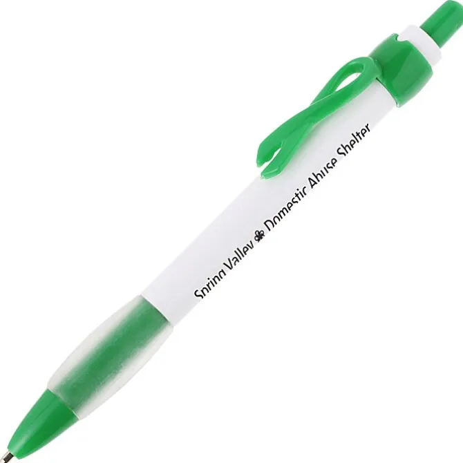 Ribbon Clip Grip Pen