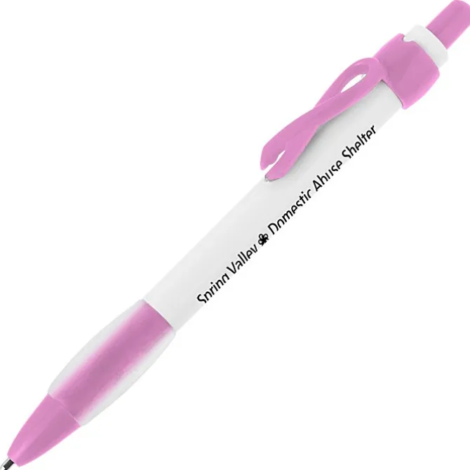 Ribbon Clip Grip Pen