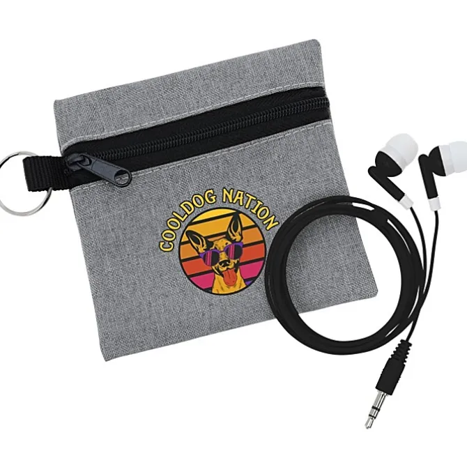 Ridge Line Earbuds Pouch