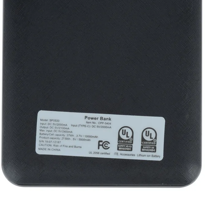 Ridge Line Plus Power Bank – 10,000 mAh