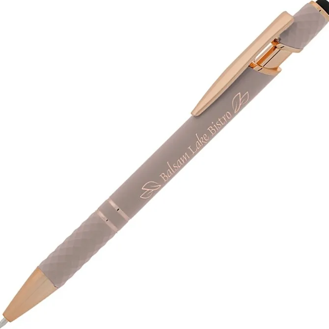 Rita Soft Touch Facet Stylus Metal Pen