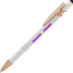 Rita Soft Touch Facet Stylus Metal Pen - Full Color
