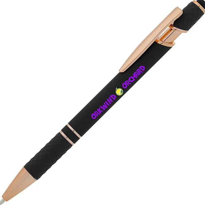 Rita Soft Touch Facet Stylus Metal Pen - Full Color