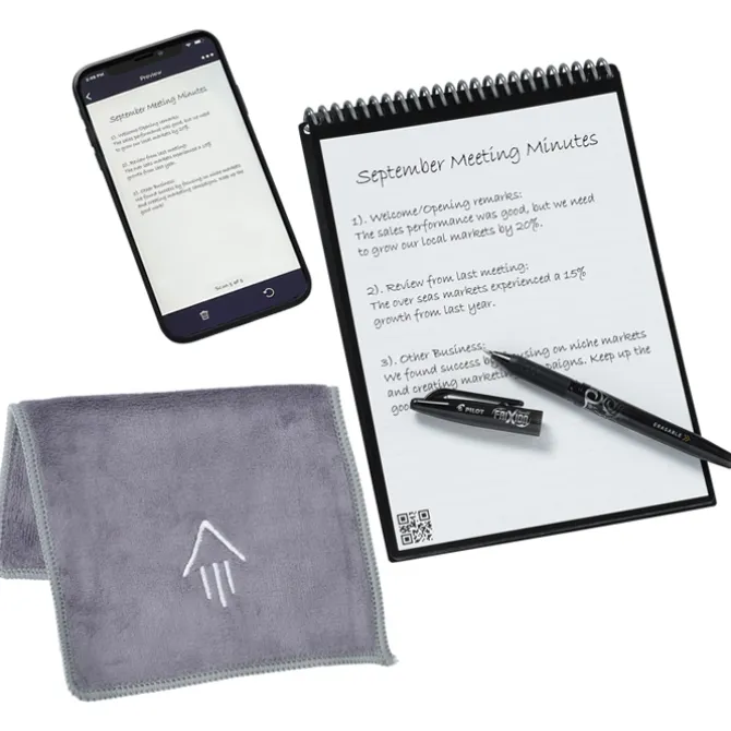 Rocketbook Executive Flip Notebook with Pen