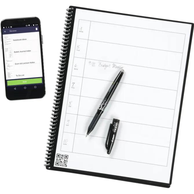 Rocketbook Fusion Letter Notebook with Pen