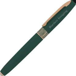 Rosa Soft Touch Stylus Metal Pen with Flashlight
