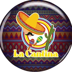 Round Button - 2 1/2 inches - 24 hr