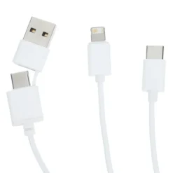 Route Light-Up Logo Duo Charging Cable with USBC
