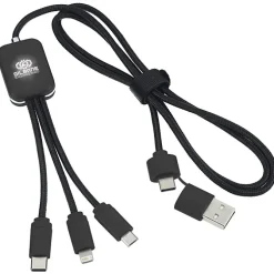 Rowan Light-Up Logo Charging Cable