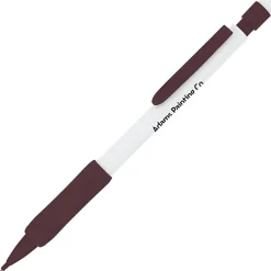 Rubber Grip Mechanical Pencil - White - 24 hr