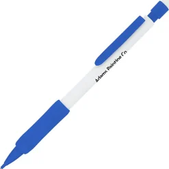 Rubber Grip Mechanical Pencil - White - 24 hr