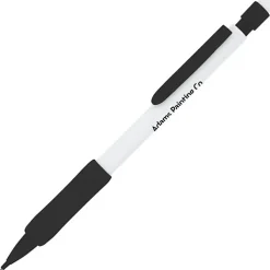 Rubber Grip Mechanical Pencil - White