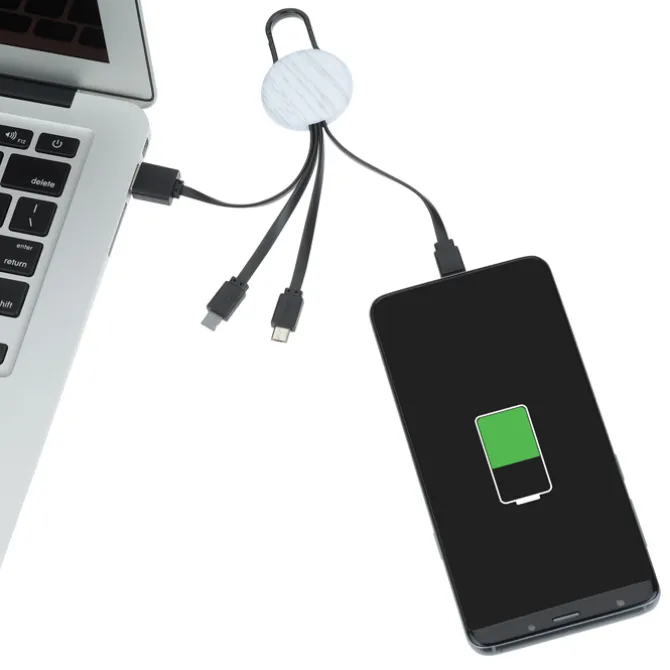 Ryder Charging Cable - Wood Grain