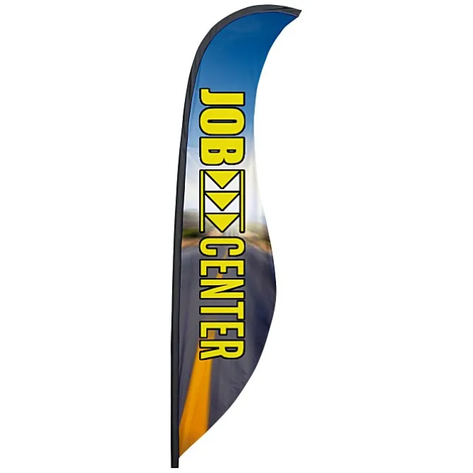 Sabre Sail Sign - 13' - One Sided - Replacement Graphic