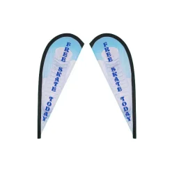 Sail Sign - 6' - Two Sided - Replacement Graphic