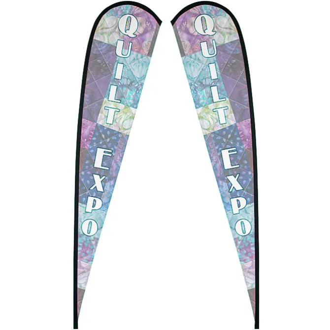 Sail Sign - 14' - Two Sided - Replacement Graphic