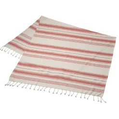 Sands Woven Striped Beach Towel