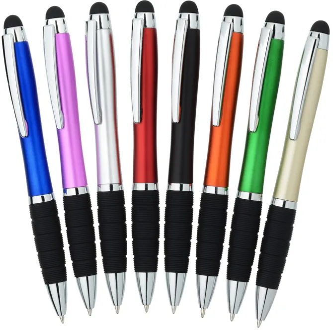 Sanibel Light-Up Logo Stylus Twist Pen