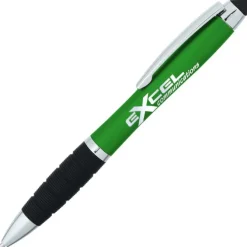 Sanibel Light-Up Logo Stylus Twist Pen - 24 hr